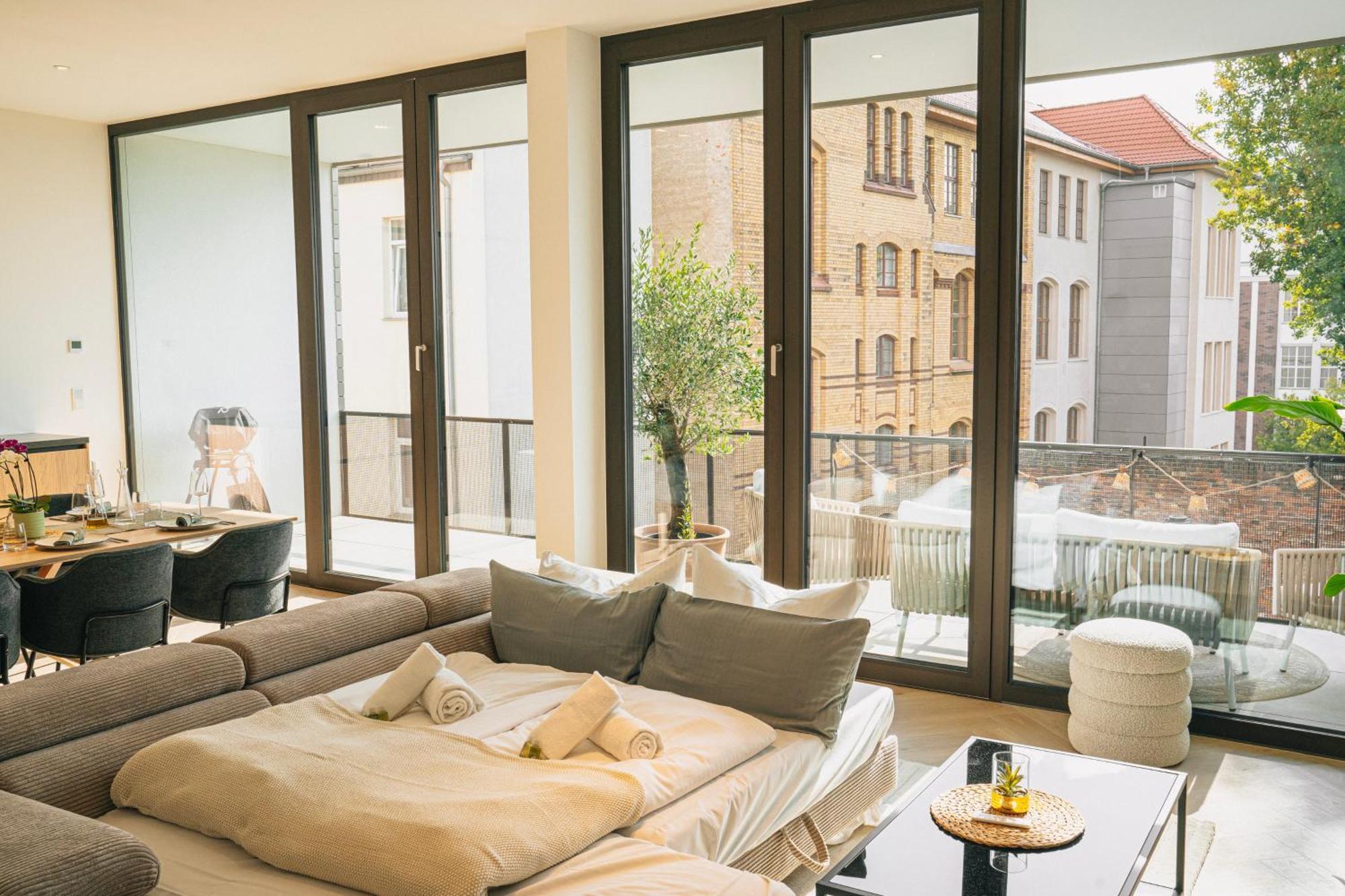 Rr - Penthouse - Luxe 105 Qm - Central - Wifi Maagdenburg Buitenkant foto