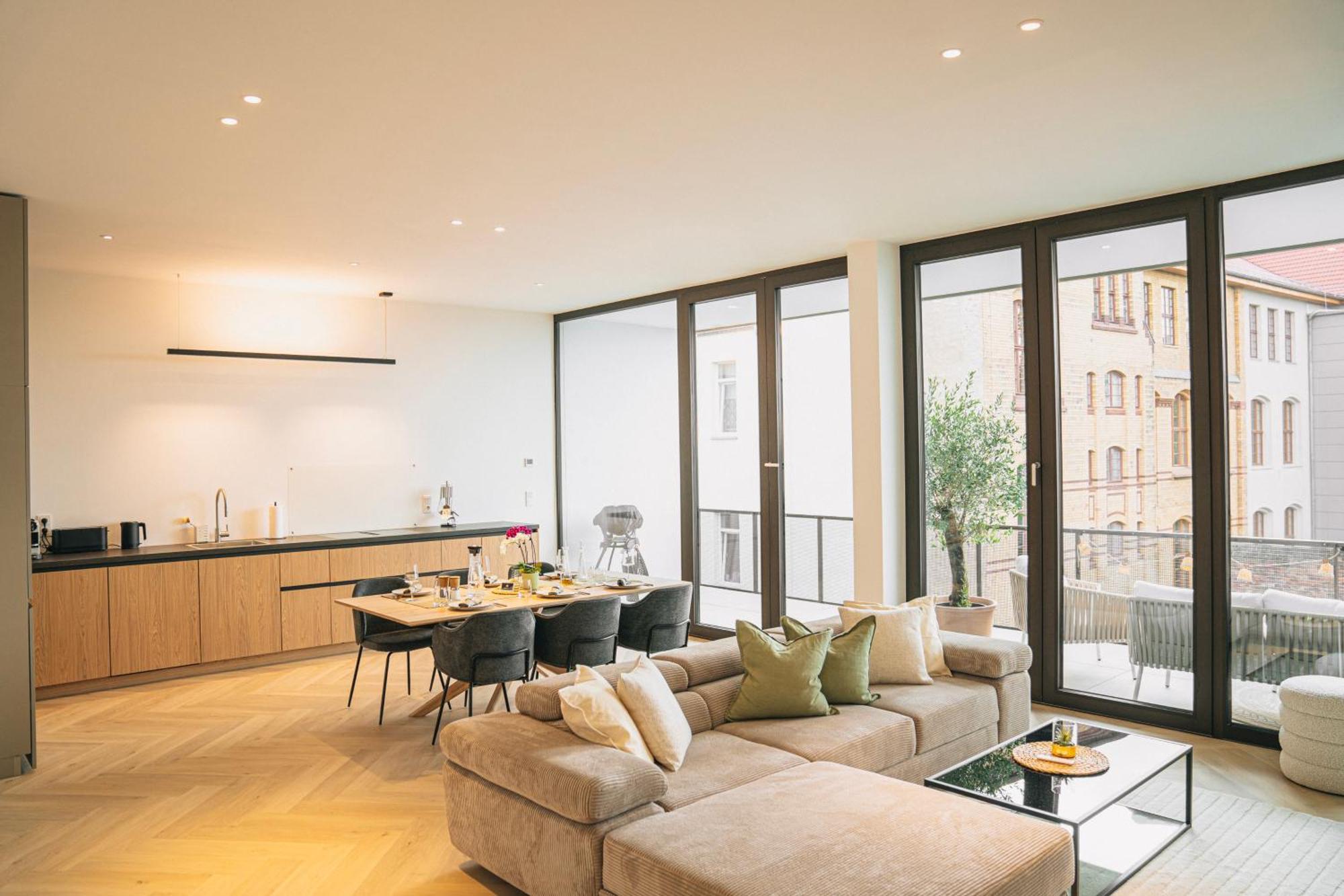 Rr - Penthouse - Luxe 105 Qm - Central - Wifi Maagdenburg Buitenkant foto